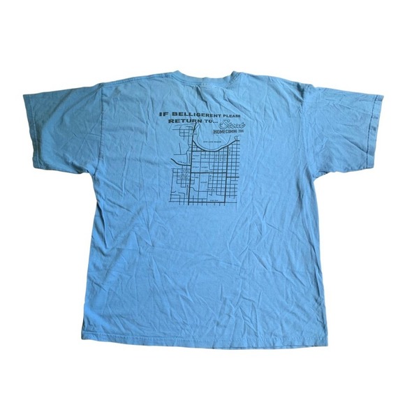 Vintage Stout Homecoming Tee🤍💙💫 - Picture 3 of 3